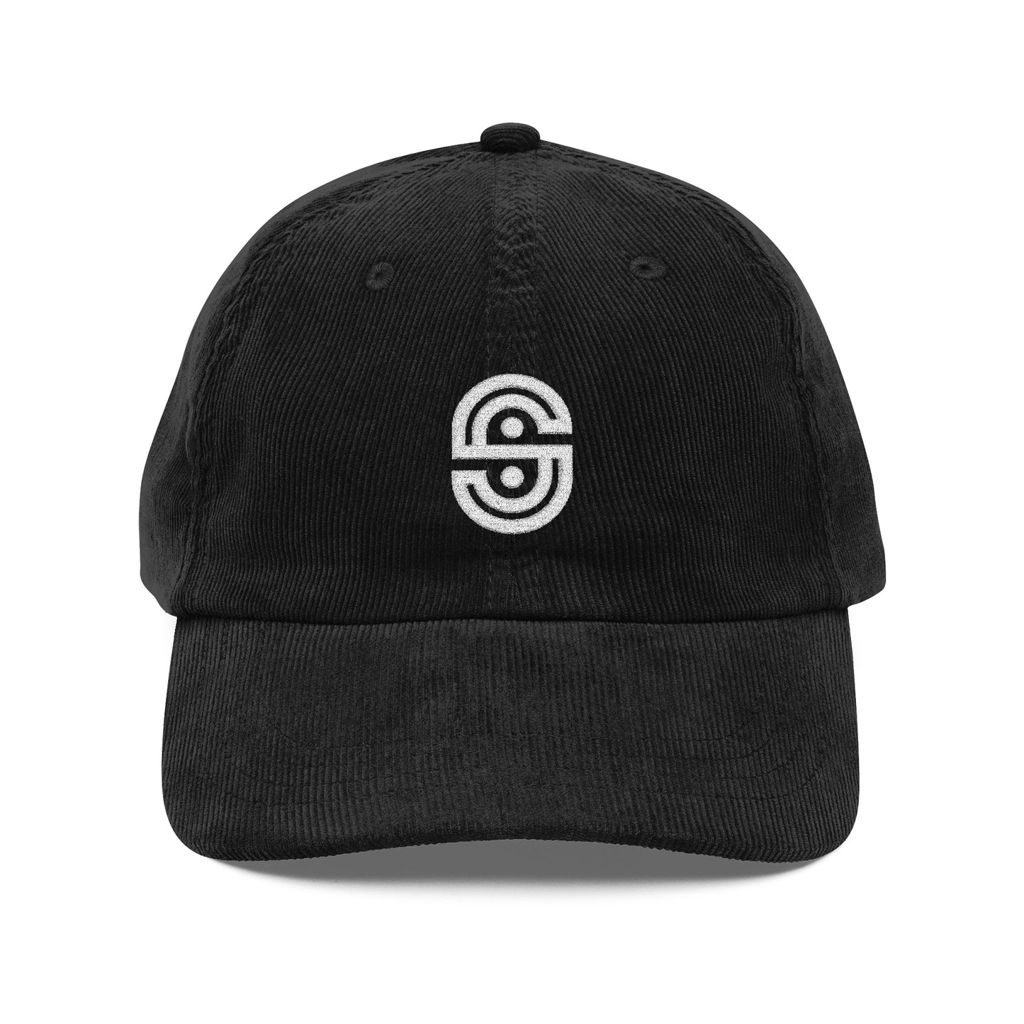 Embroidered Corduroy Cap