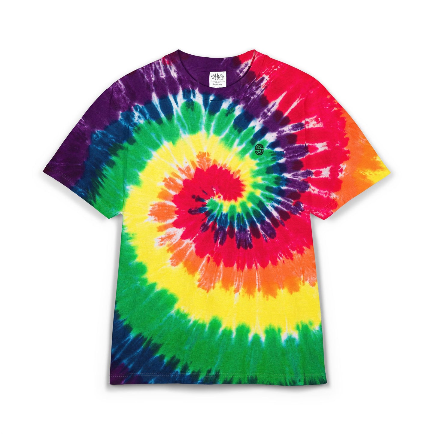 Embroidered Tie-Dye Tee